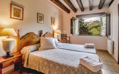 Habitación con dos camas